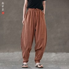 Nuevos Pantalones Estilo Chino Hombre Estilo Informal Shaolin Monje Kung Fu Pantalones