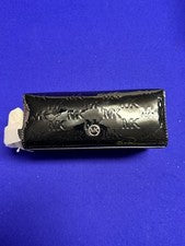 Michael Kors Jet Set Mediano Patente Logo Grabado Kit de Viaje Negro Nuevo $258