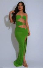 Vestido sin tirantes para mujer con diseño de dragón asimétrico
