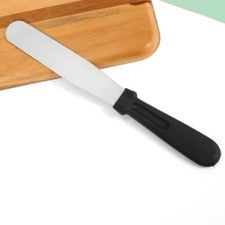 Espátula Crema Pastel 6 Pulgadas Acero Inoxidable con Ergonómica para Mango para Cocina