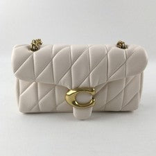 Bolso de Hombro COACH Tabby 26 Acolchado CP150 Blanco 31a