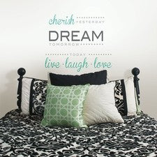Wall Pops Wall Words Decoración del Hogar apreciar, soñar, vivir ¡Envío Gratis!!