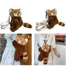 Peluche Panda Mochila, Casual Mujer Bandolera para Compras en la Calle y
