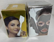 Mascarilla facial y aplicadora Global Beauty Care ARCILLA Y ORO 1,7 oz (2) *NUEVA