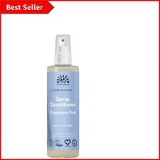 Acondicionador en spray sin enjuague de aloe vera - Cuidado orgánico y sin fragancia, 250 ml