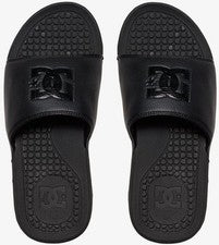 Chanclas deslizantes DC Bolsa negras para hombre