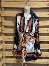 Nuevo con etiquetas Vestido Cien Envolvente Mujer Talla Grande KG Ropa de Club Estilo #30136 Ropa Urbana