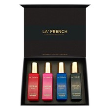 Juego de regalo de perfume de lujo francés LA' para mujer 4x20 ml - Premium de larga duración