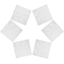 6 Piezas Decoraciones de Pared para Panel de Salón Paneles Decorativos Interiores