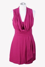 Vestido mujer French Connection talla 36 rosa NUEVO minivestido vestido elegante vestido