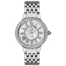 Reloj pulsera GV2 By Gevril 9140 Astor II suizo diamante acero inoxidable para mujer