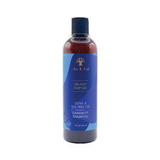 Champú para el cuidado del cuero cabelludo seco y con picazón As I Am aceite de olivo y árbol de té 12 oz