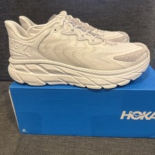 Zapatos para correr Hoka One One Clifton LS blancos/Nimbus Cloud Reino Unido 8 PVP £145