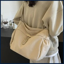 Bolsos Bandolera Hobos Informales de Nailon Cremallera Sólida Bolsos para Mujer 2025 Moda Alta