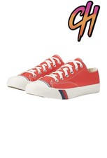 Zapatillas deportivas Pro-Keds Royal Lo de lona rojas con cordones