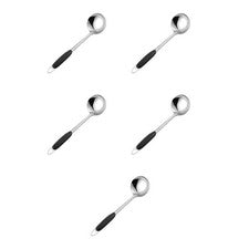 Set of 5 Edelstahl Kochutensilien Küchenlöffel Metallküchenutensilien