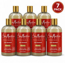 SheaMoisture Kalahari Aceite de Melón Rizo Estiramiento Champú Suero Hialurónico 13 OZ Paquete de 7