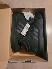 Talla 10.5.. Adidas Hoops 3.0 Mid Negro Gris
