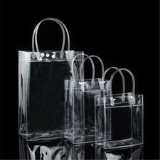Bolso de mano transparente transparente cristal mujer moda hombro veneno
