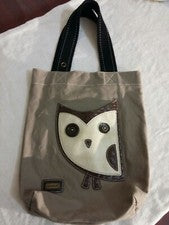 Bolso de Mano Chala Estilo Mujer Diario con Asa con Correa Bolsillo Búhos