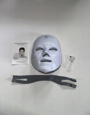 Mascarilla facial fototerapia con luz LED de 7 colores para el cuidado facial de la piel arrugas