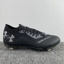 Botines de fútbol Under Armour Shadow Elite 2.0 FG negros grises 3027239-001 para hombre talla 7