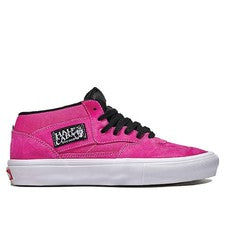 Nuevo Zapato Para Hombres Vans Media Cabina Pop Rosa Caliente/Blanco
