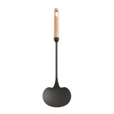 Espátula Wok Hierro 31,5 cm con Mango de Madera para Hogar y Restaurante