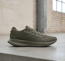 Zapatillas Adidas Runfalcon 5 para hombre verde oliva todas las tallas nuevas en caja