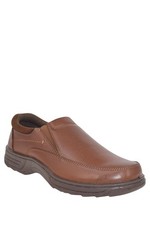 Zapato sin cordones de ajuste ancho para hombre con almohadilla de gel por cojín Walk