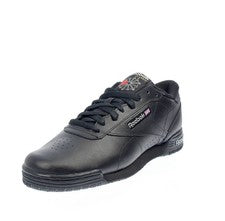 Reebok Ex-o-fit Low - Sneakers Basse In Pelle Nero - Uomo Scarpe Sneakers