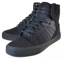 Supra Skytop Negro Borgoña Blanco Mujer Entrenador Zapatos Patinador Varios Colores