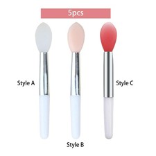 5 Piezas Pincel Labial Maquillaje Belleza Pincel Multifunción Lavable