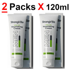 Crema nutritiva para el cuidado del cabello Strongville para hombre - (2 paquetes X 120 ml)