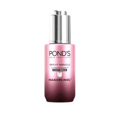 Pond's Bright Niasorcinol Real Night Serum Miracle Ultimate Clarity Cara Transparente.