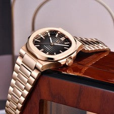 44MM PAGANI DESIGN Reloj Automático Hombre Buceo 100M Impermeable Inoxidable NUEVO