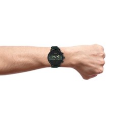 Oozoo Cuero Reloj para Hombre C10517 Análogo de Cuarzo Pulsera Verde UOC10517