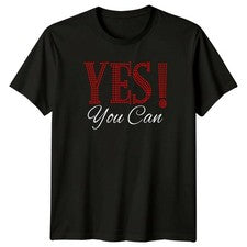 ¡Sí! Camiseta para mujer You Can citas inspiradoras motivo regalo de cumpleaños