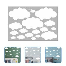Calcomanía de pared para decoración del hogar dormitorio guardería pegatina de pasillo pegatinas para niños