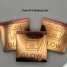 Paquete de 3 Maquillaje Iluminador Revolution Luminous Ultra Glow Splendour Nuevo