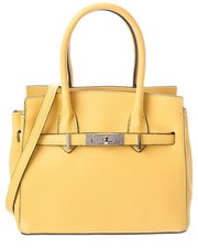 Bolso de mano italiano de cuero para mujer