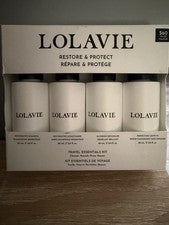 Juego de 4 piezas de viaje de Lolavie Premium juego de cuidado del cabello