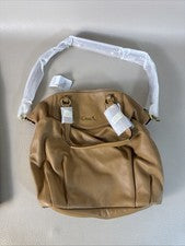 Bolso de hombro Coach para mujer de cuero tostado F23684 B4/CA