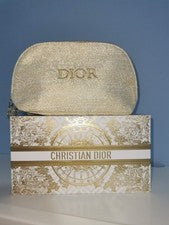 Bolsa Dior Beauty Gold Edición Limitada Navidad 2024 En Caja