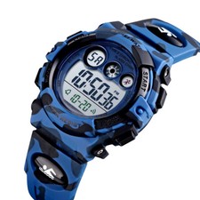 SKMEI Niños Niñas Niños Reloj Deportivo LED Digital Niños Relojes Impermeable