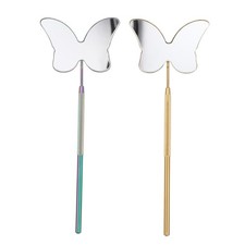 2 Pcs Wimpern Spiegel Schönheits-wimpernspiegel Für Make-up-Wimpern-Werkzeug