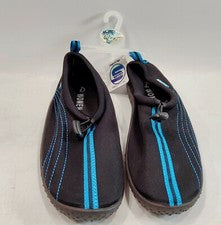 Zapatos de agua para mujer SEVEN AQ32W talla 7 negros TURQ Aqua nuevos con etiquetas