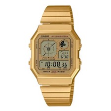 Reloj Casio Vintage Dorado Digital Acero Inoxidable - A130WEG-9AEF NUEVO