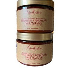 Dos Miel de Manuka y Aceite de Mafura, Mascarilla Capilar Hidratación Intensiva, 11,5 oz (326 g)