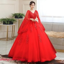 Mujer Moda Elegante Vestido Largo de Encaje Cola de Pescado Cheongsam Calce Ajustado Falda Fiesta